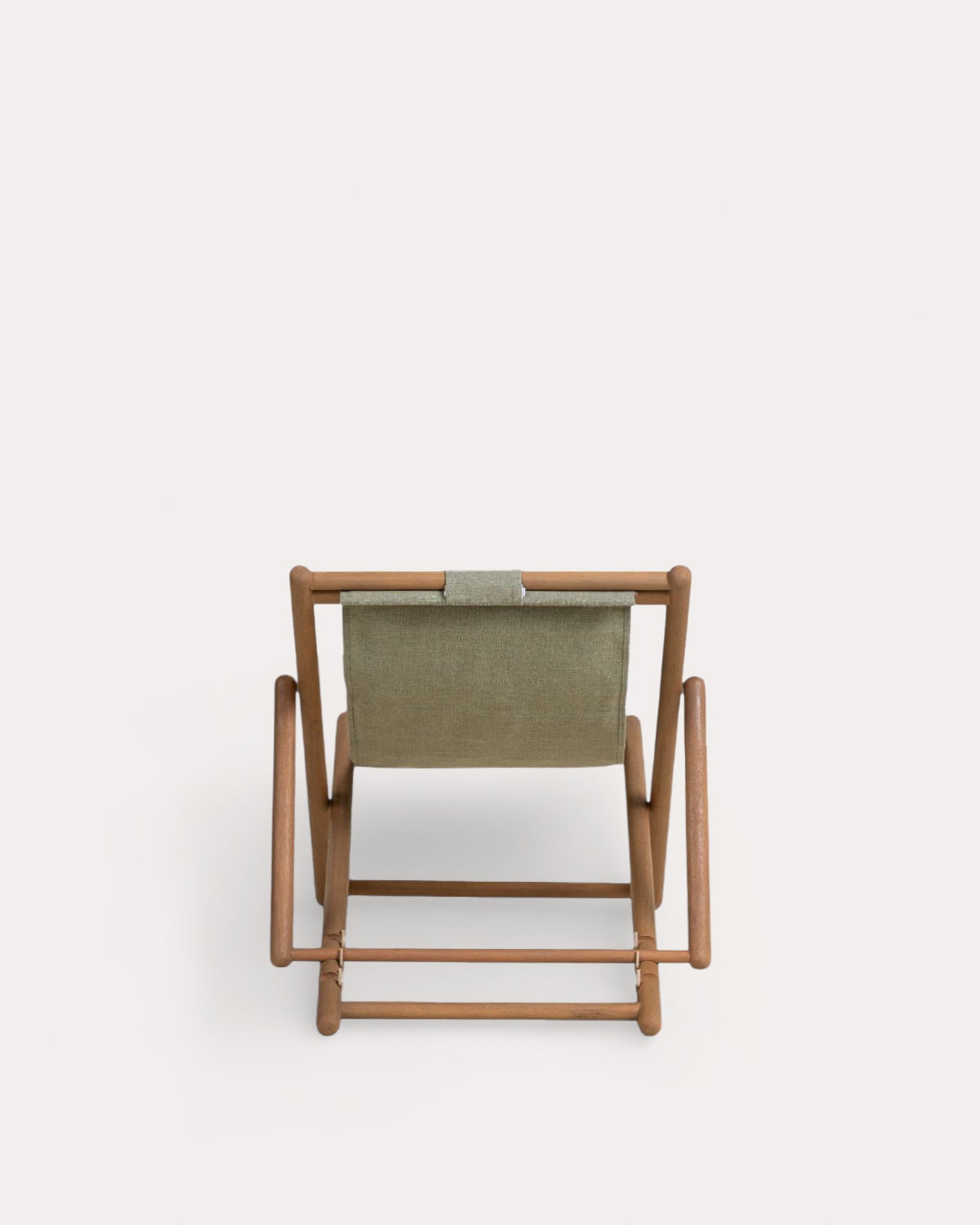 Pack 2 Amache Reclinabili in Legno di Eucalipto e Tessuto Elnes, immagine della galleria 5