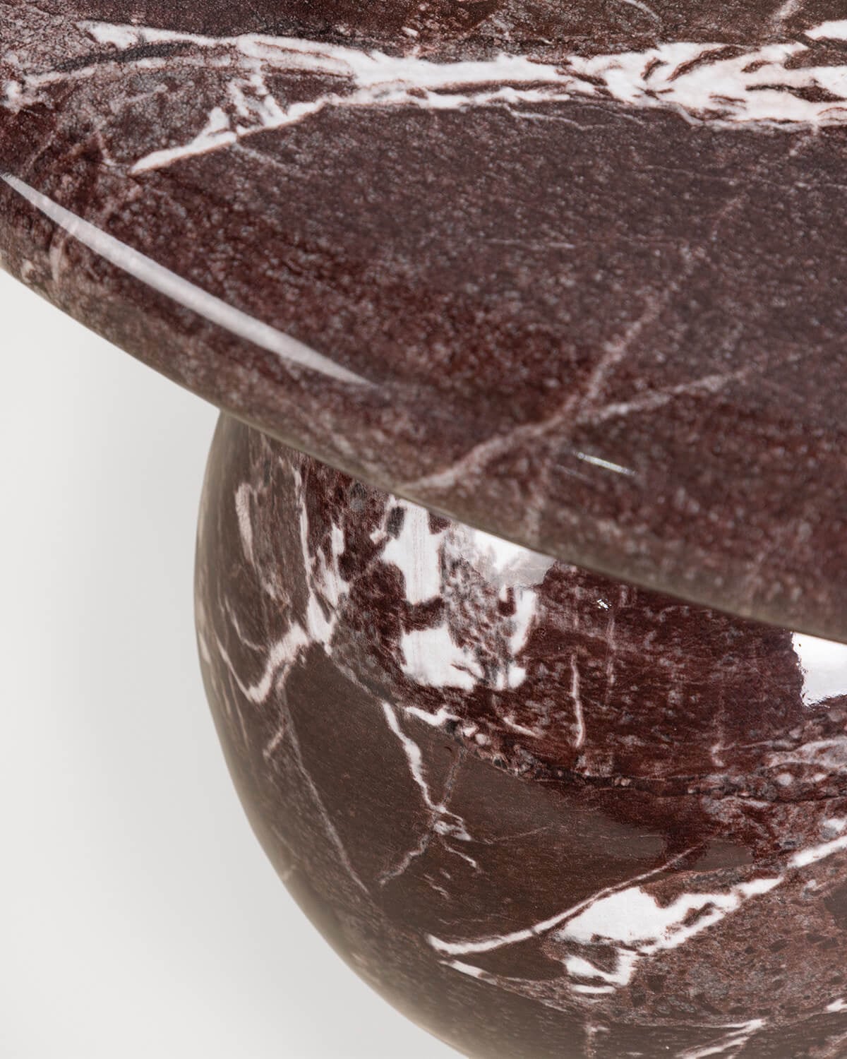 Tavolino da Caffè Rotondo in Cemento (Ø100 cm) Nuza, immagine della galleria 4