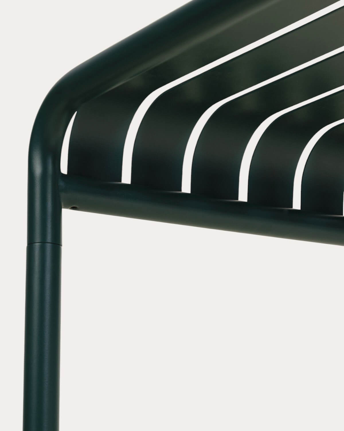 Set da Esterno composto da Tavolo Rettangolare (130x80 cm) e 2 Panchine in Metallo Tavo, immagine della galleria 8