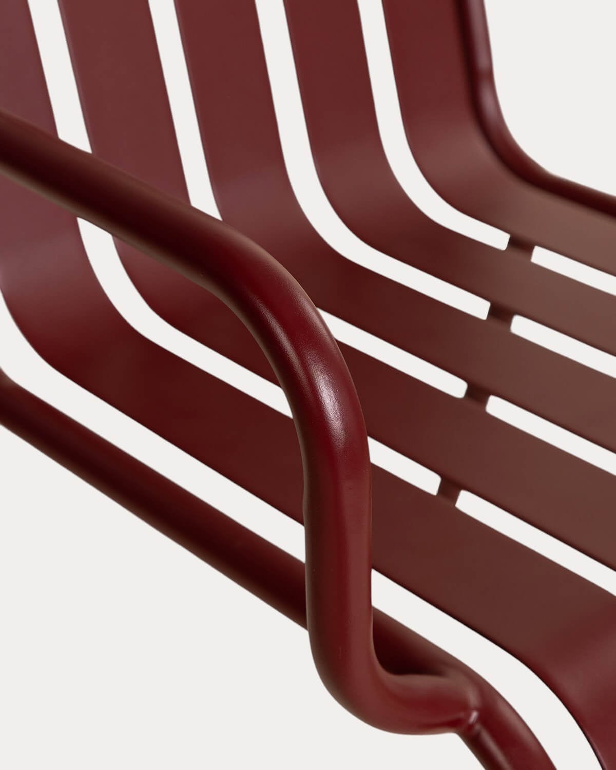 Set da Esterno con Tavolo Rettangolare (130x80 cm) con 1 Panca e 4 Sedie in Metallo Tavo, immagine della galleria 7