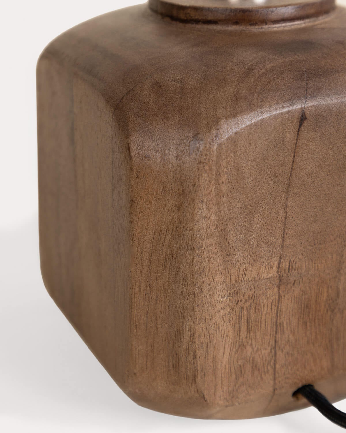 Base per Lampada da Tavolo in Legno di Mango Teryn, immagine della galleria 4