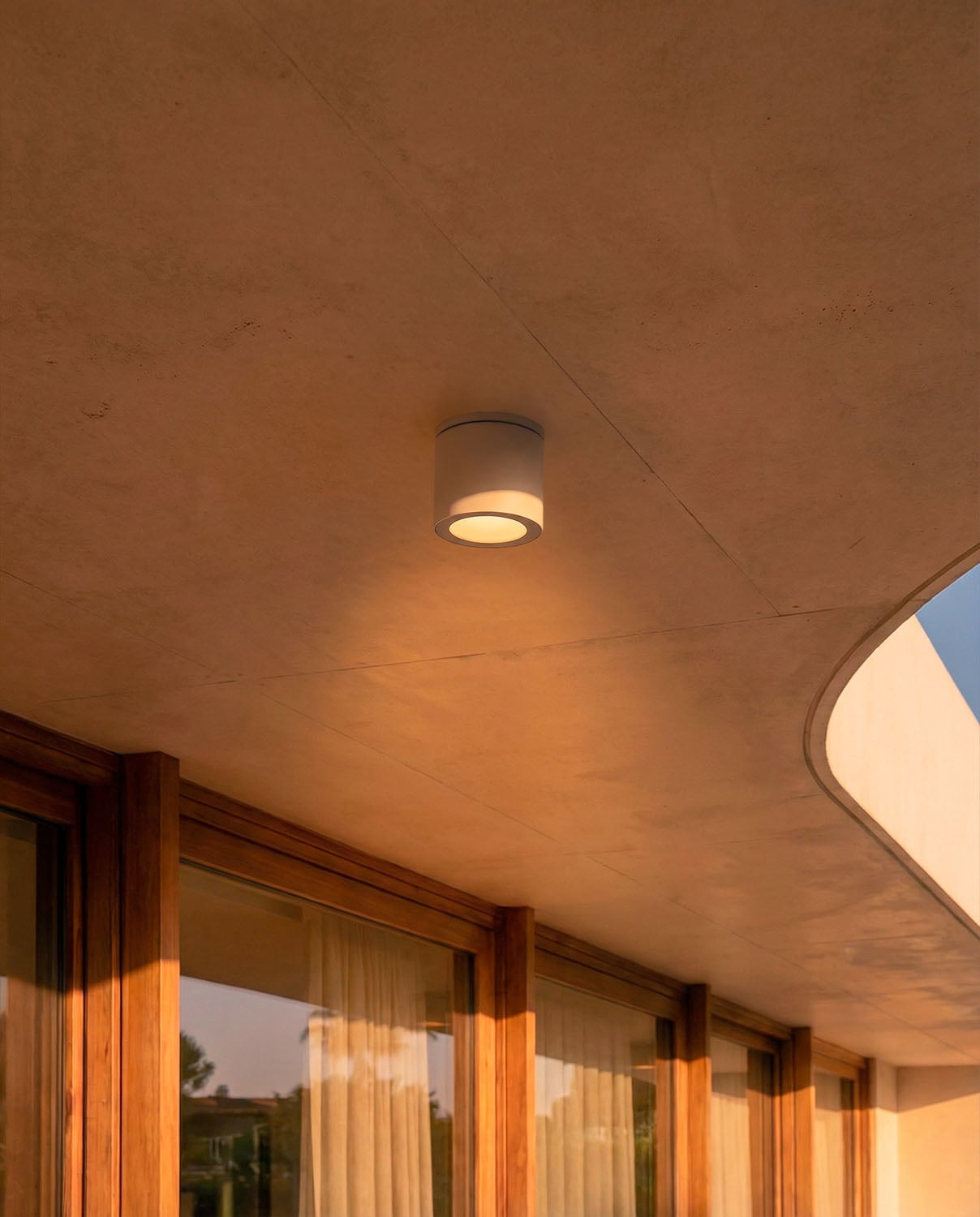 Lampada da Soffitto per Esterni in Alluminio Montse, immagine della galleria 2