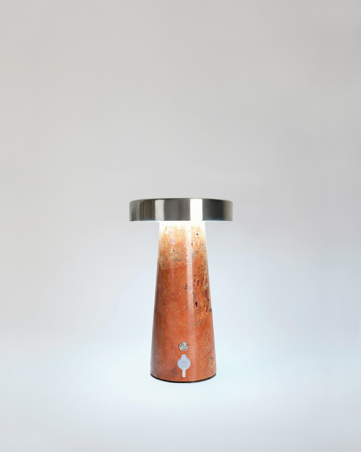 Lampada da Tavolo LED Wireless per Esterni in Marmo e Metallo Mysha, immagine della galleria 6