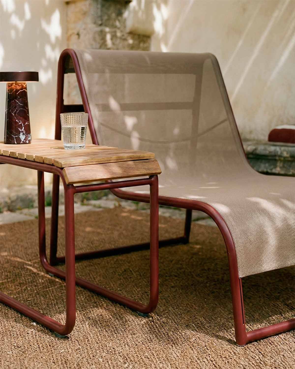 Set di Poltrone da Giardino con Tavolino Laterale in Alluminio Dreisi, immagine della galleria 3