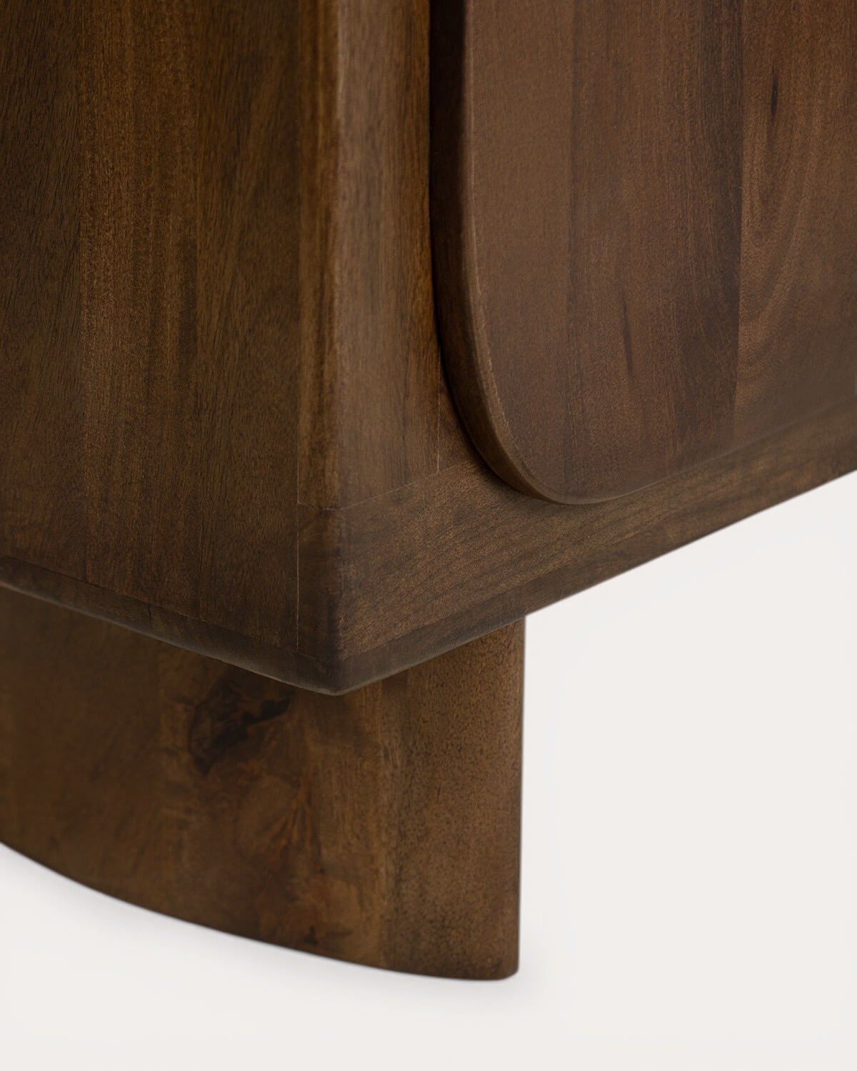 Credenza Bassa con 2 90x40 cm Ante in Legno di Mango Orlean, immagine della galleria 10