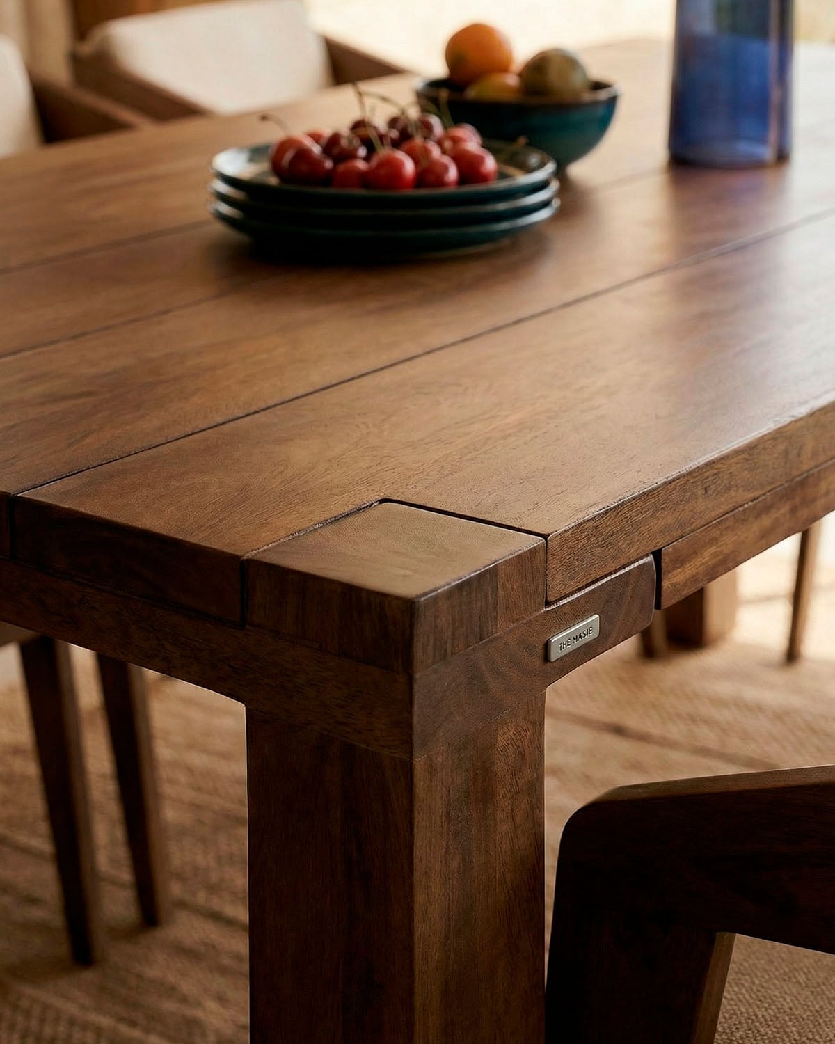 Set Tavolo Rettangolare (200x100 cm) Brody e 8 Poltrone in Legno Tanon per Uso Esterno , immagine della galleria 3