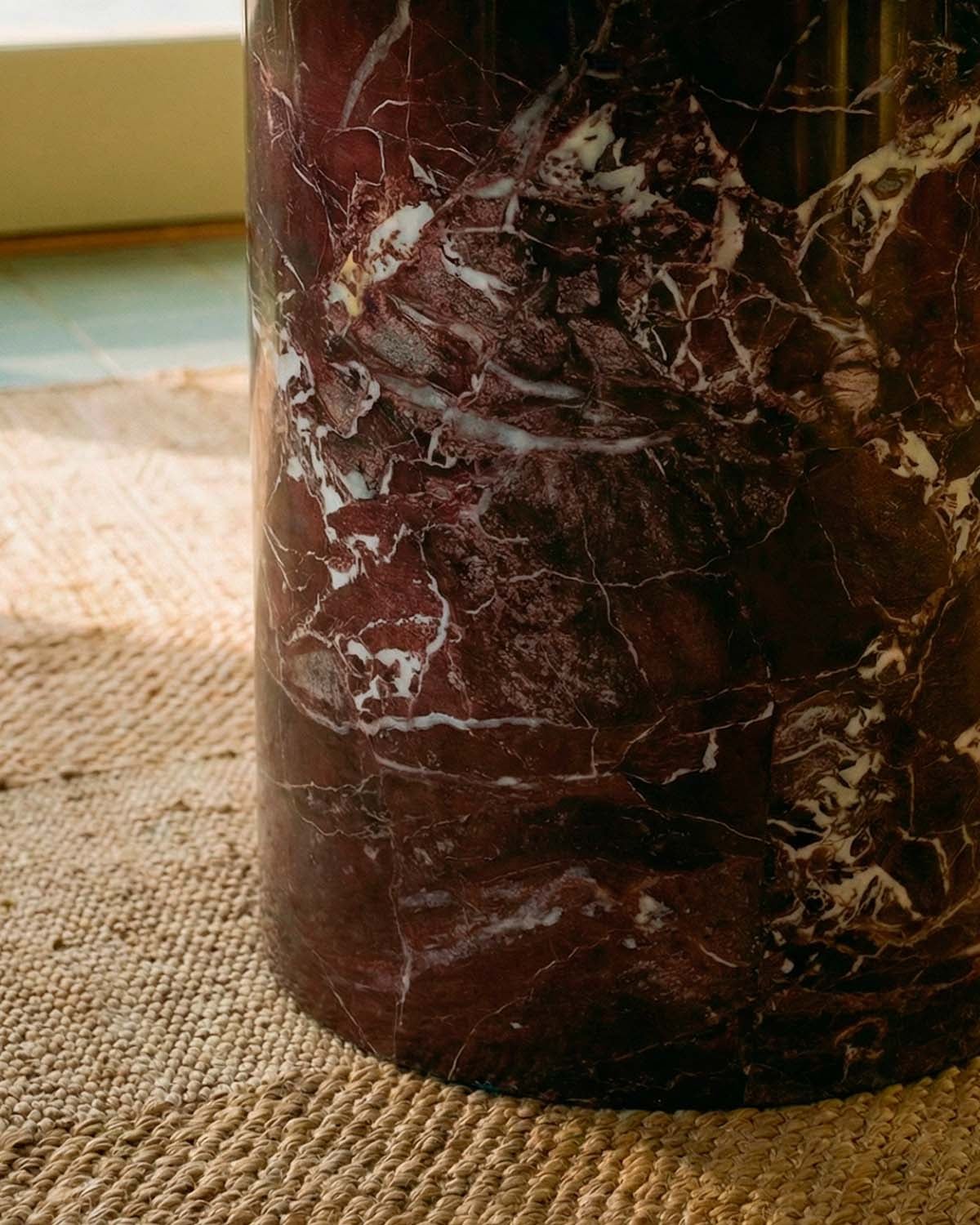 Tavolo da Pranzo Rotondo in Cemento (Ø120 cm) Mathis, immagine della galleria 6