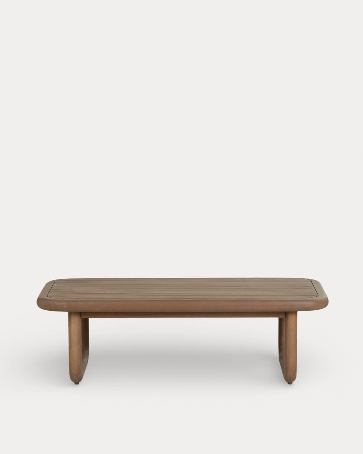Tavolino Rettangolare in Legno di Eucalipto (110x65 cm) Elnes, immagine della galleria 3