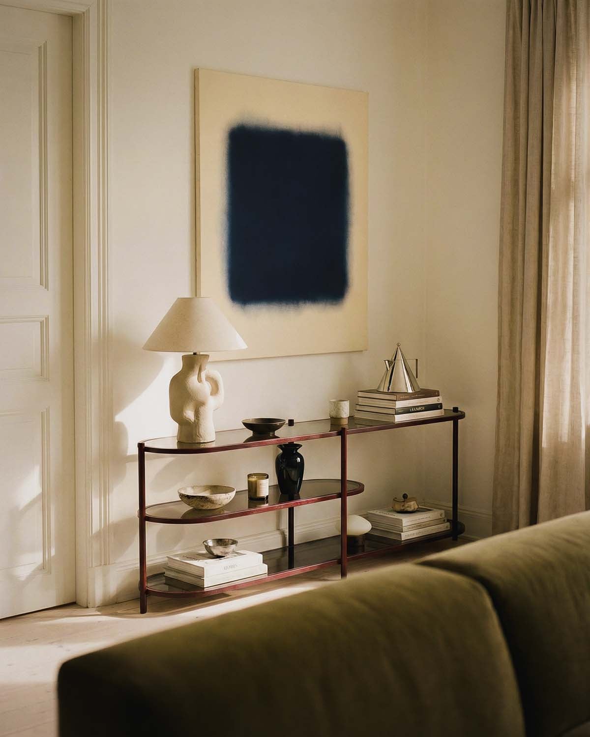 Libreria in Metallo e Vetro Temperato (50x150 cm) Yerry, immagine della galleria 2