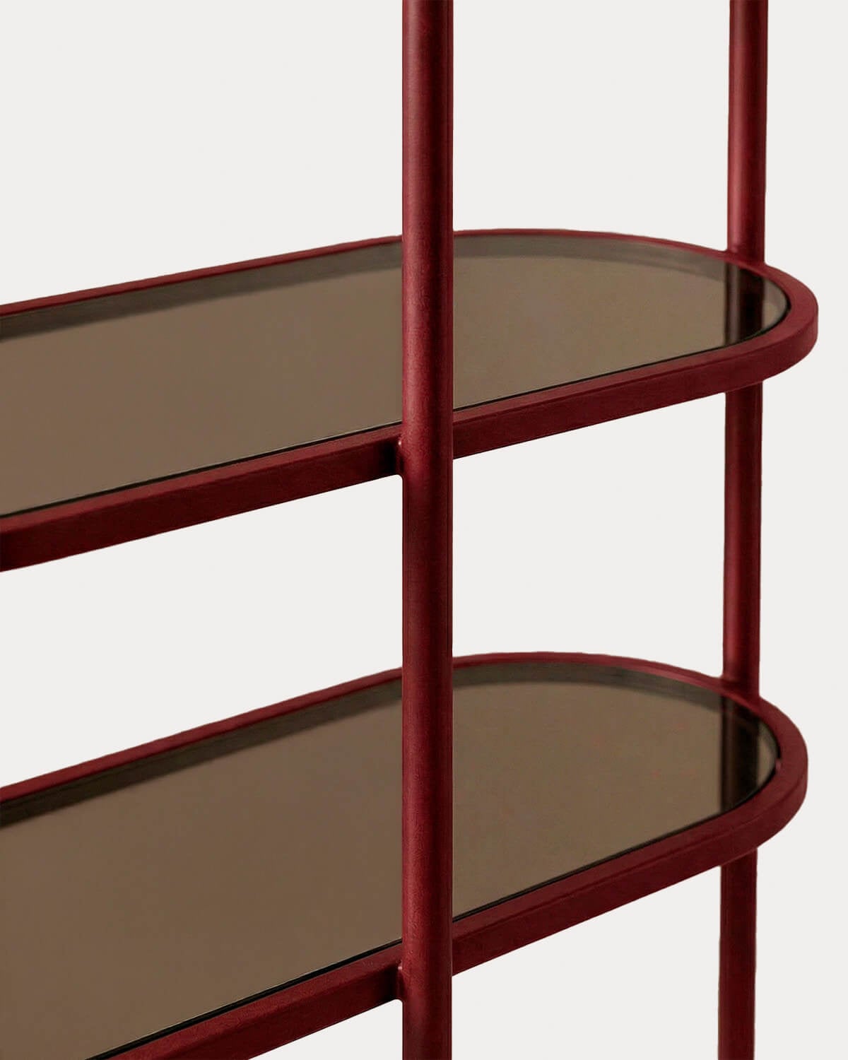 Libreria in Metallo e Vetro Temperato (90x123 cm) Yerry, immagine della galleria 5