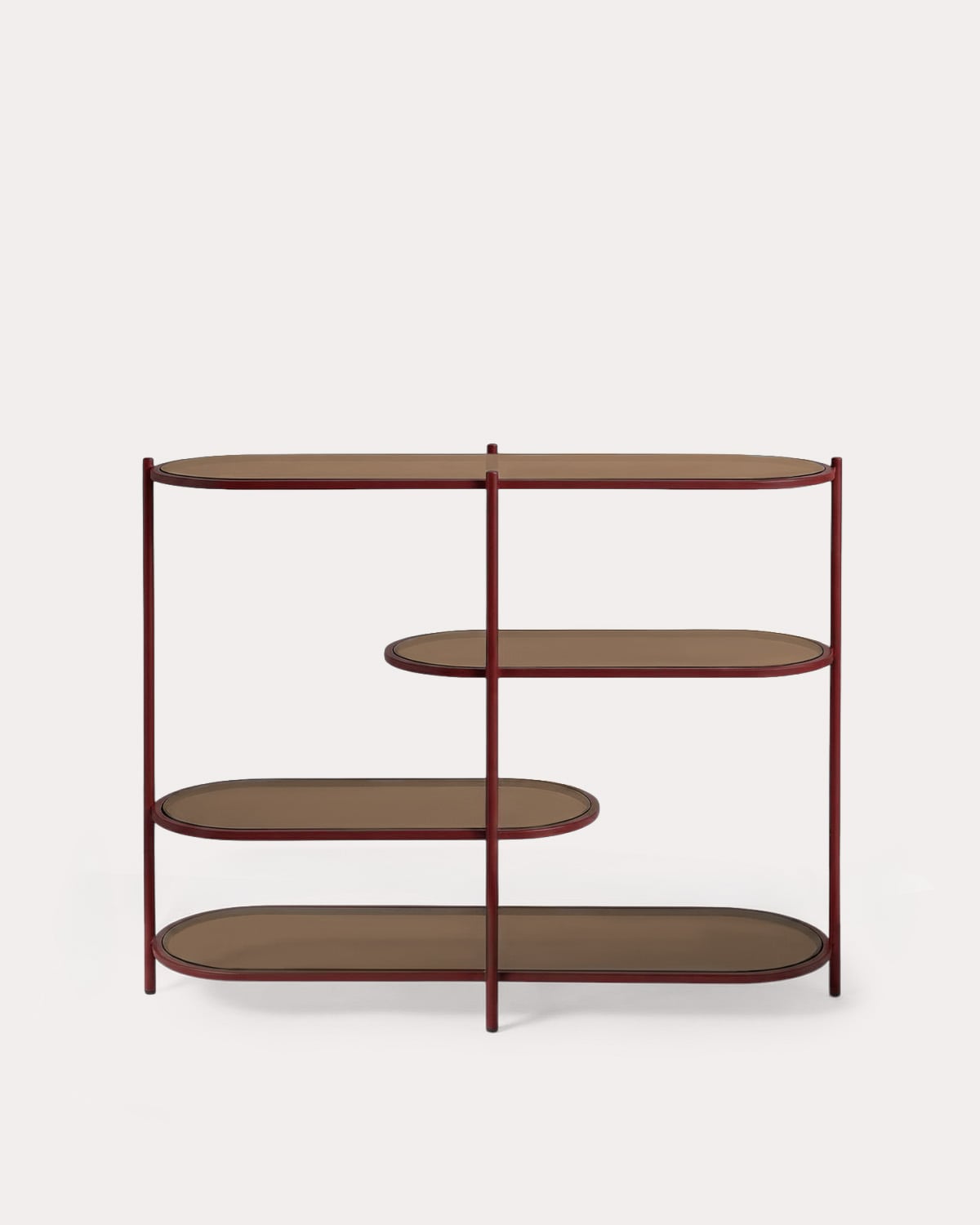 Libreria in Metallo e Vetro Temperato (90x123 cm) Yerry, immagine della galleria 3