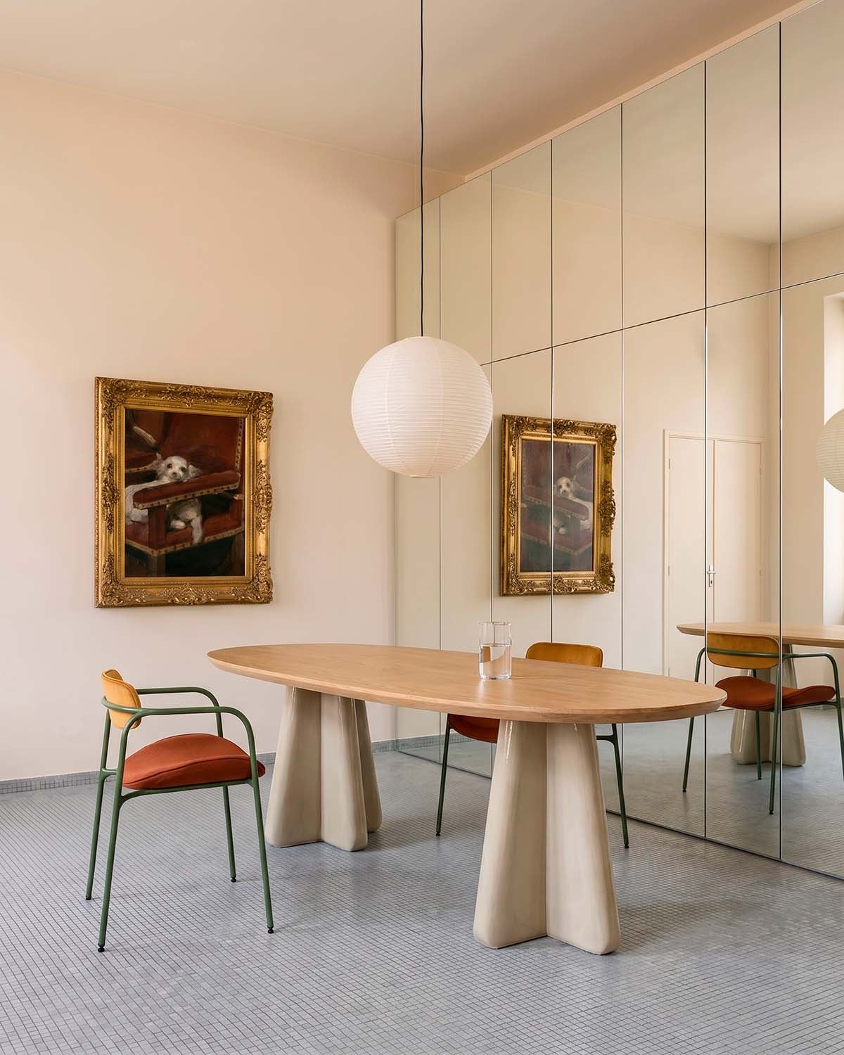 Tavolo da Pranzo Ovale in Legno (220x110 cm) Roxenna, immagine della galleria 2