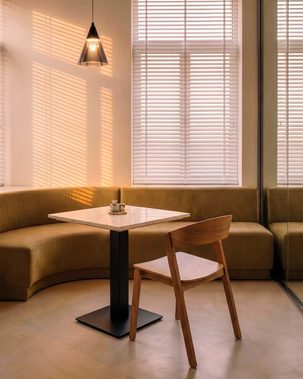 Tavolo da Pranzo Quadrato in Terrazzo (70x70 cm) Habana, immagine della galleria 3