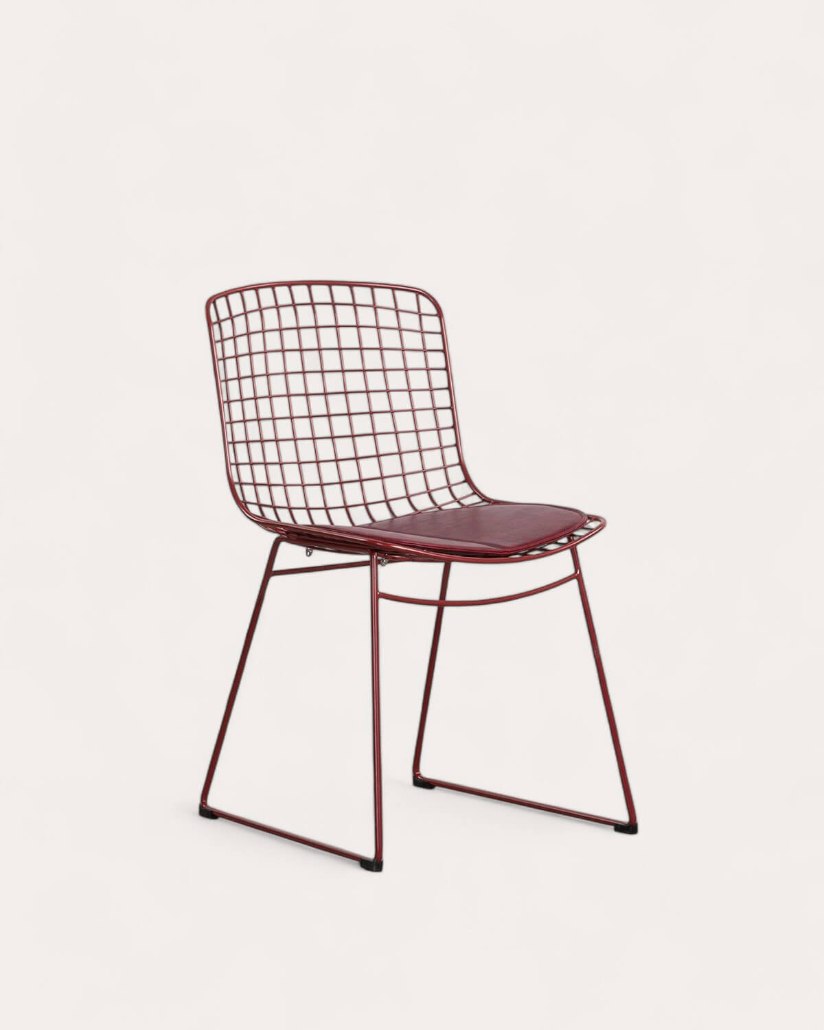Pack da 4 Sedie da Pranzo in Metallo con Schienale Alto Aras , immagine della galleria 1