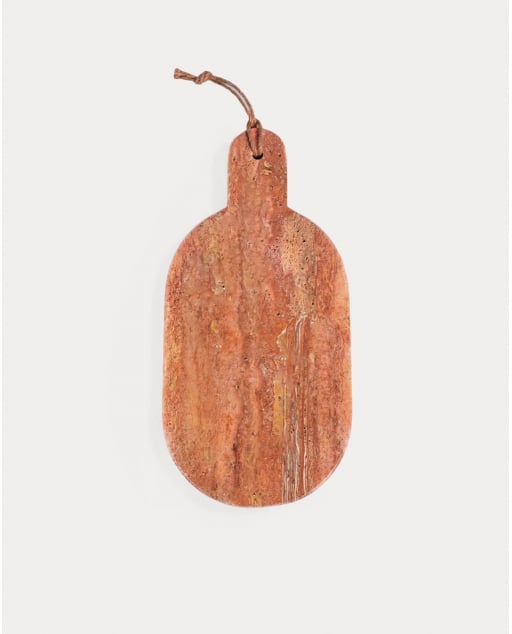 Tavolino Ovale in Marmo (40x20 cm) Tahani