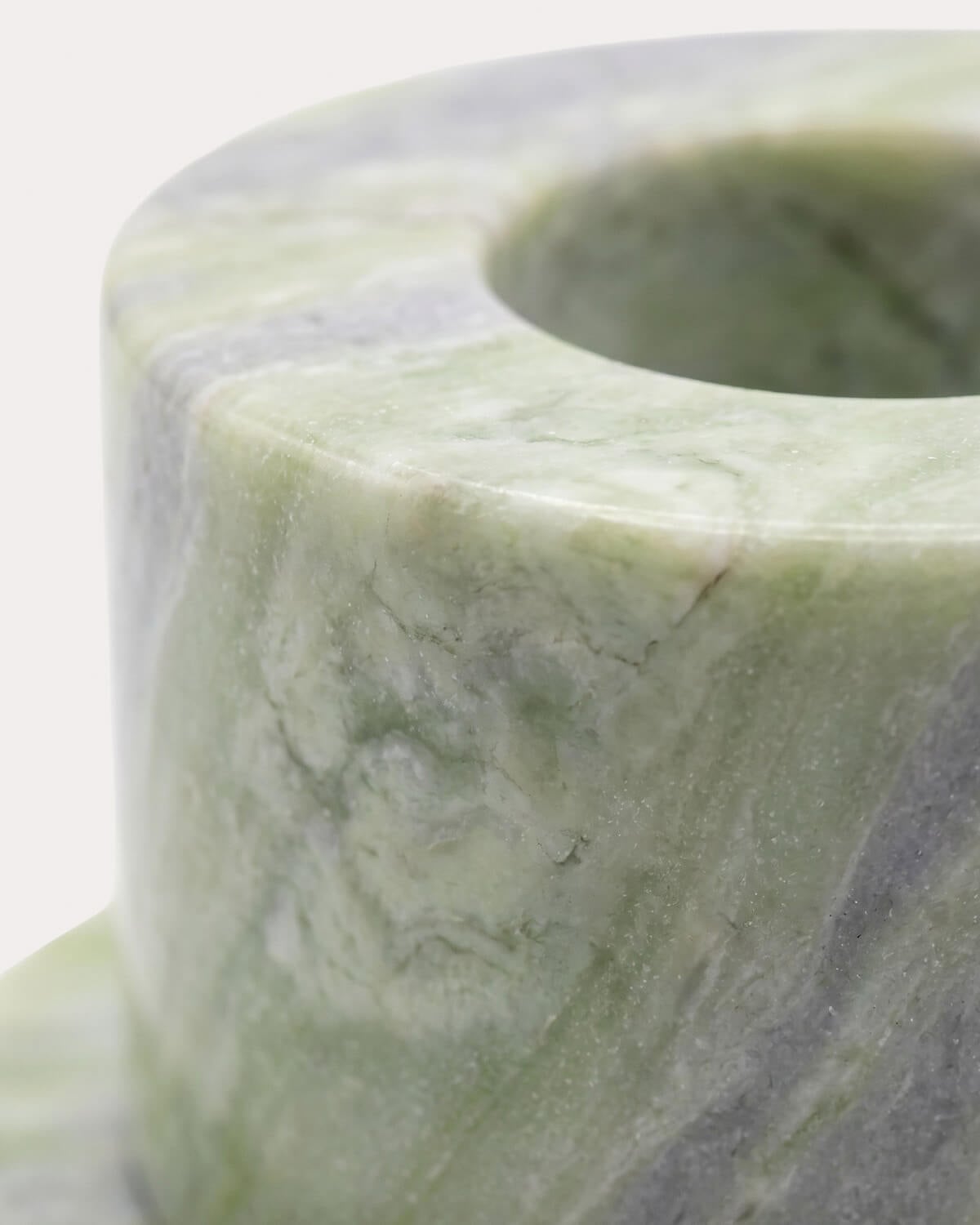 Portacandele Rotondo in Marmo (Ø6 cm) Siomha, immagine della galleria 3