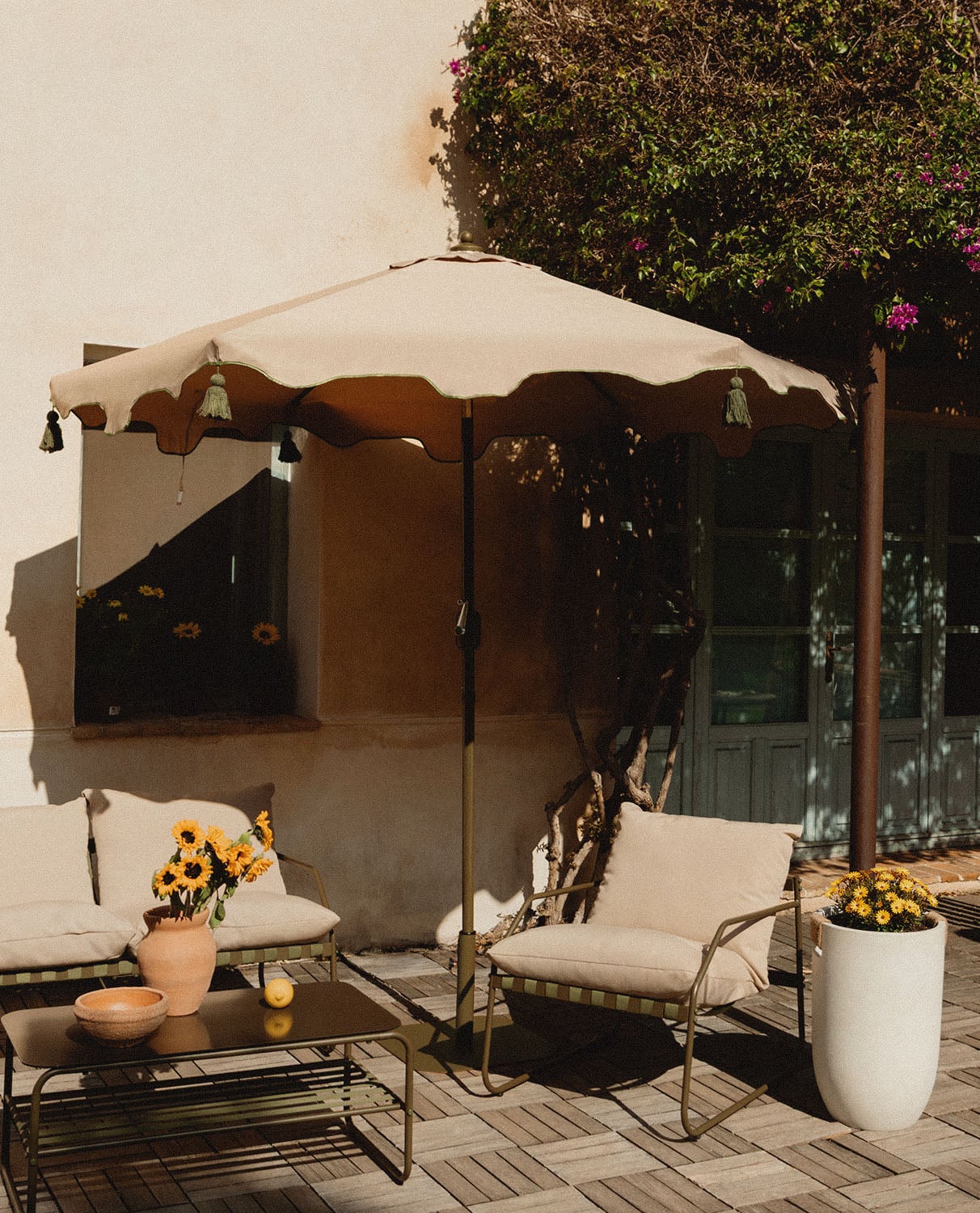 Ombrellone da Giardino e Terrazza (Ø260 cm) Xuna, immagine della galleria 2