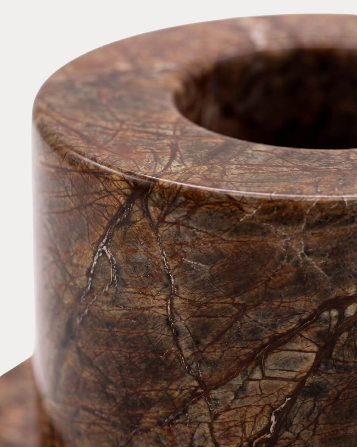 Portacandele Rotondo in Marmo (Ø6 cm) Siomha, immagine della galleria 5