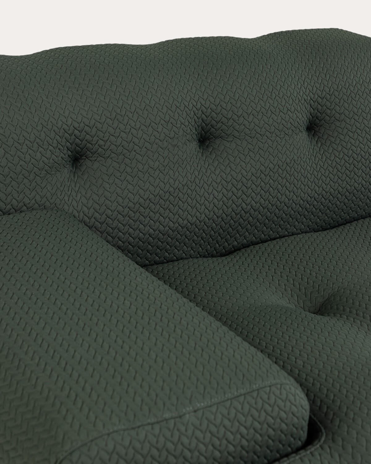 Divano Modulare Sottovuoto 2 Pezzi con Modulo Angolare e Modulo Centrale in Tessuto Nahual, immagine della galleria 4