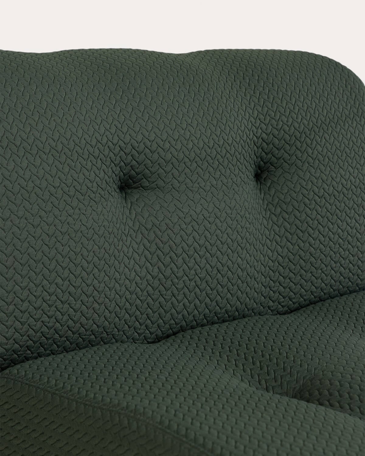 Divano Modulare a 3 Pezzi Sottovuoto con Modulo Centrale e Modulo Pouf in Tessuto Nahual, immagine della galleria 4