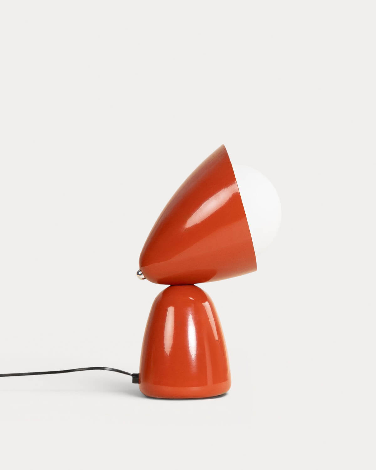 Lampada da Tavolo in Metallo e Vetro Lucita, immagine della galleria 3