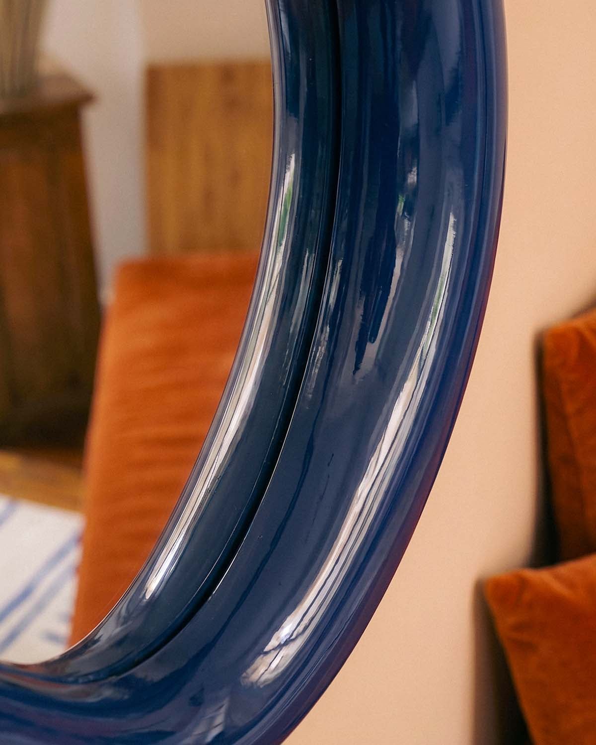 Specchio da Parete in Legno e Resina (90x60 cm) Lilos, immagine della galleria 3