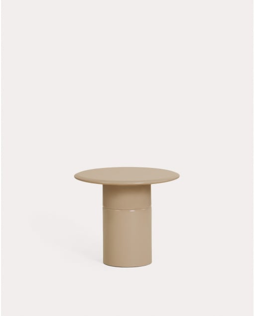 Tavolino Rotondo in Legno (Ø60 cm) Nonila