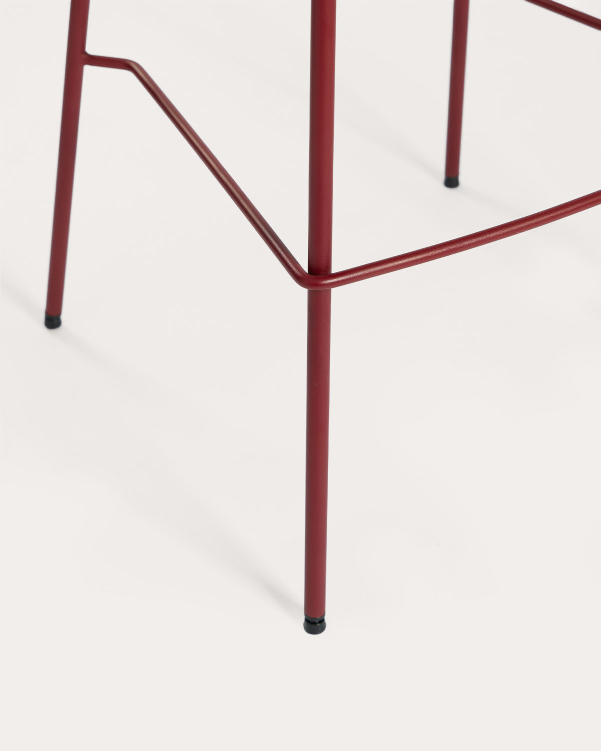 Set di 4 sgabelli bar in tessuto e metallo Oisin, immagine della galleria 8