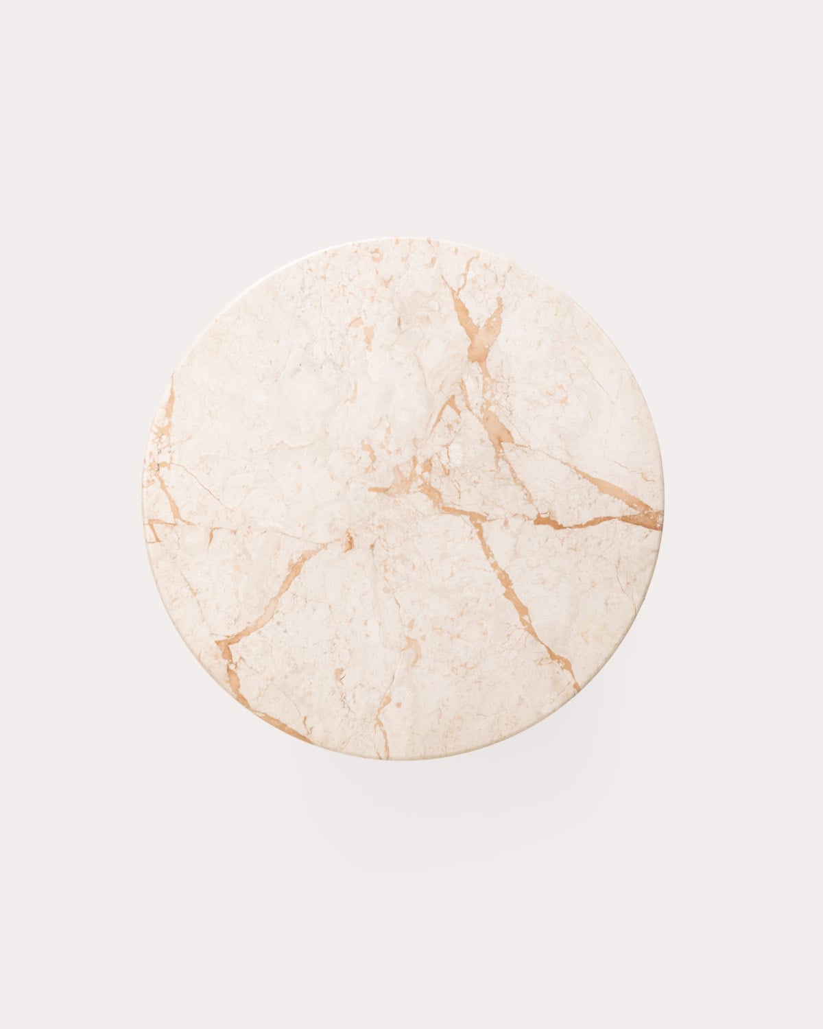 Tavolo da Pranzo Rotondo in Marmo e Legno di Mango (Ø130 cm) Xanthe, immagine della galleria 4