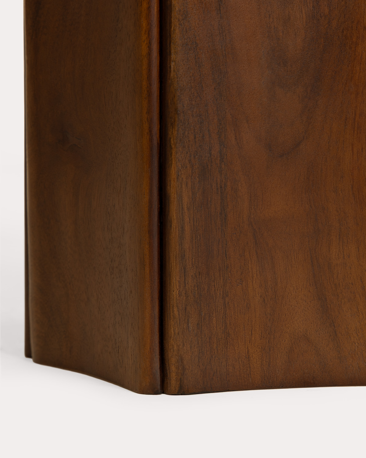 Tavolo da Pranzo Rotondo in Marmo e Legno di Mango (Ø130 cm) Xanthe, immagine della galleria 7