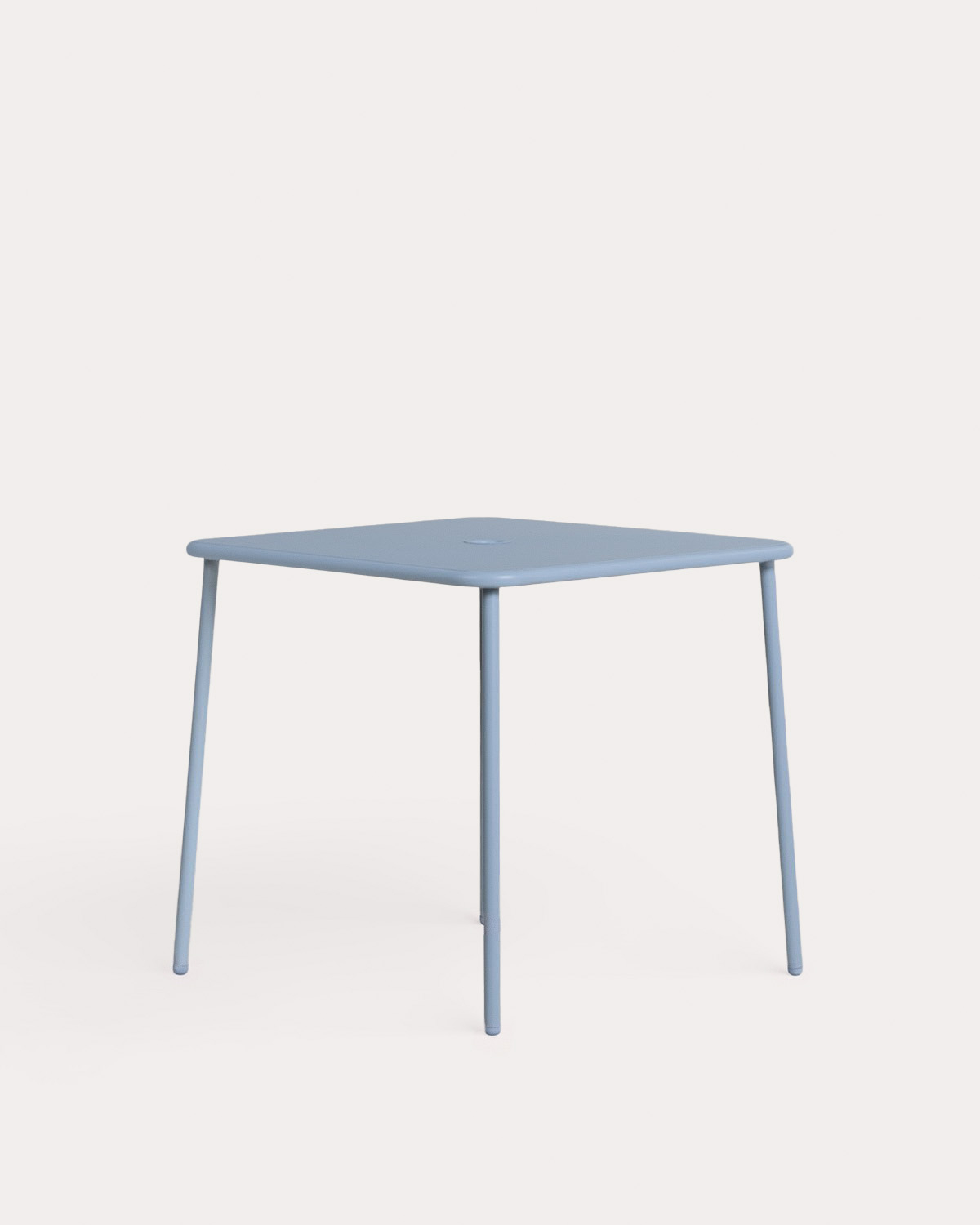 Set Tavolo Quadrato (78x78 cm) Mijail e 4 Poltrone da Esterno in Metallo Biaritz, immagine della galleria 8