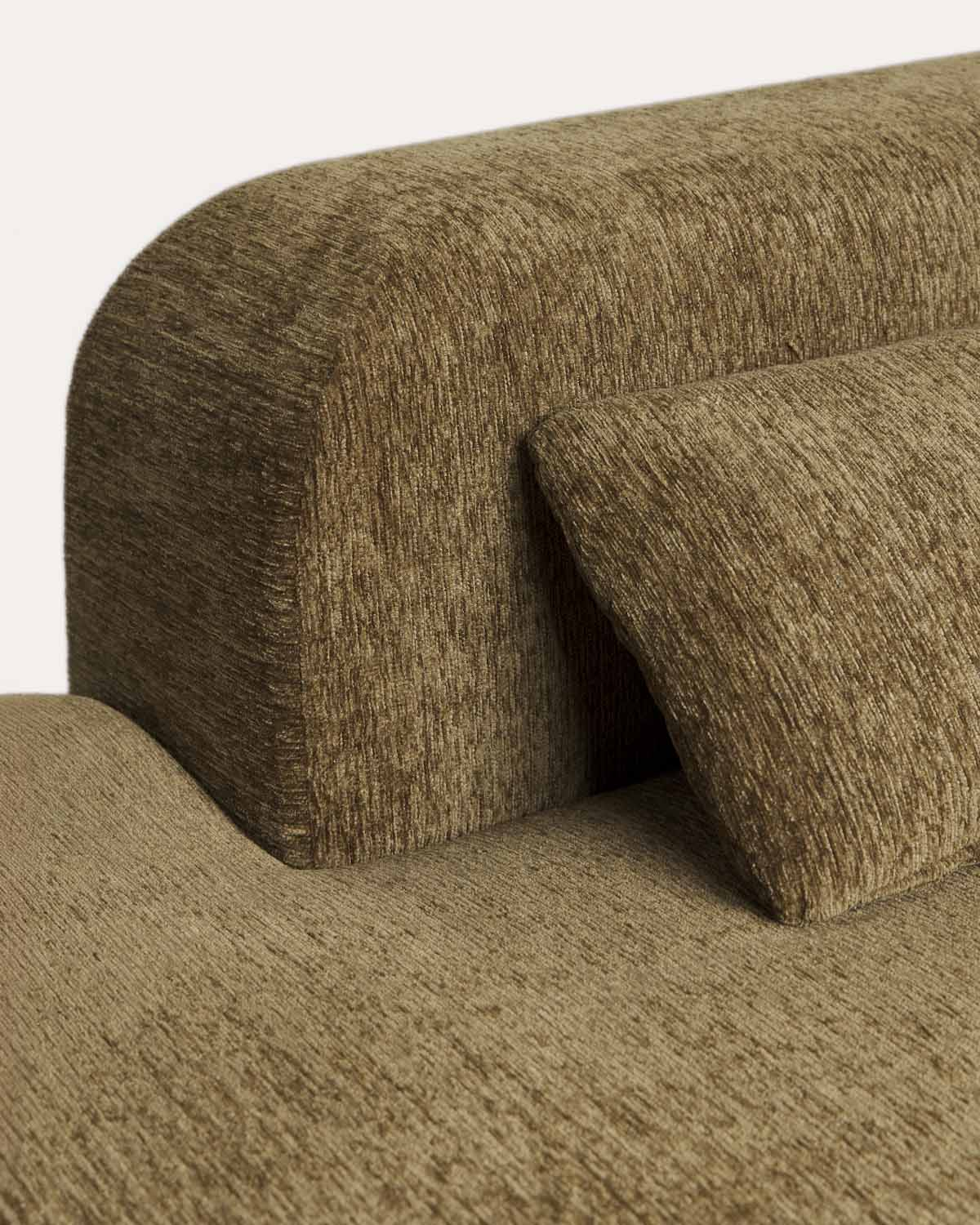 Modulo Chaise Longue Sinistro in Tessuto Sottovuoto per Divano Modulare Rhys, immagine della galleria 4