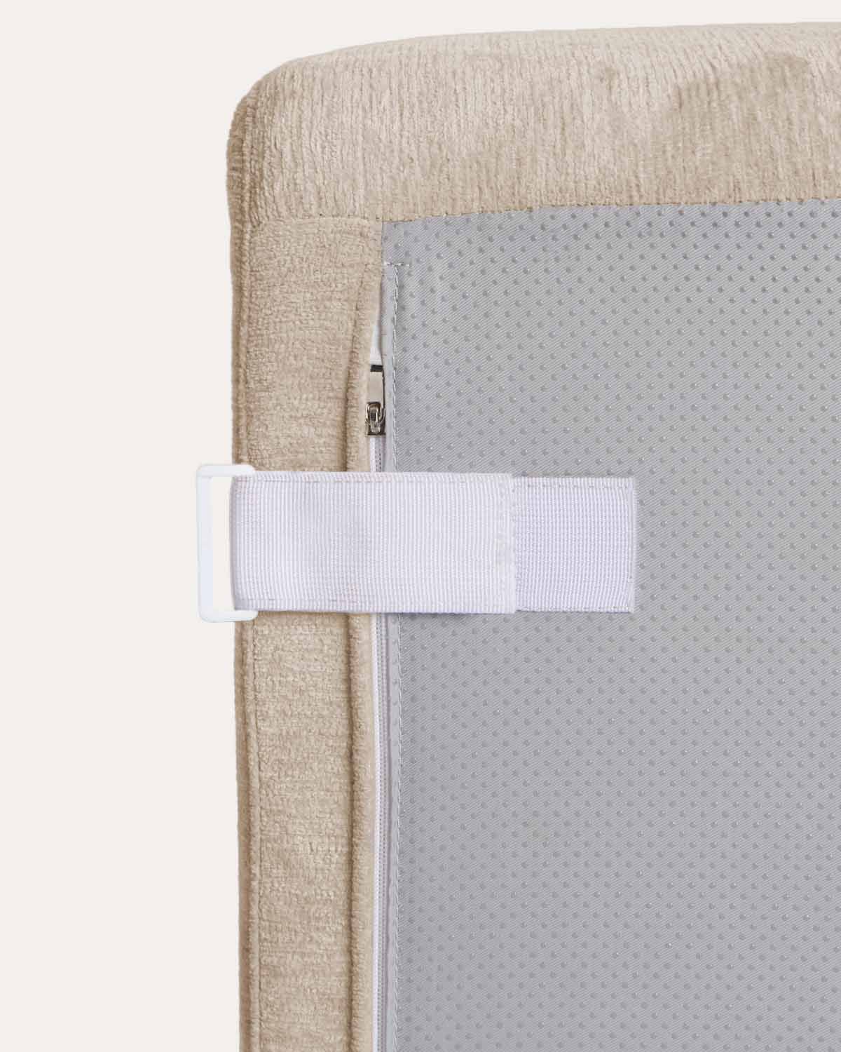 Divano Modulare a 3 Pezzi confezionato Sottovuoto con 2 Moduli Chaise Longue e Modulo Angolare in Tessuto Rhys, immagine della galleria 8