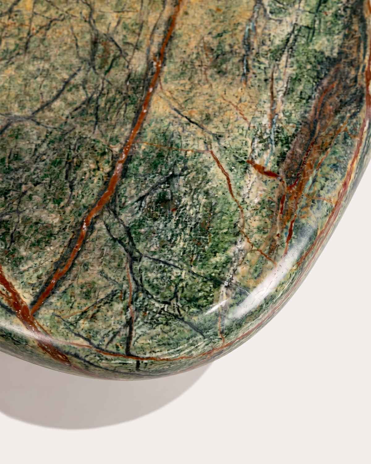 Tavolino laterale quadrato in metallo 40x40 cm Geaxi, immagine della galleria 4