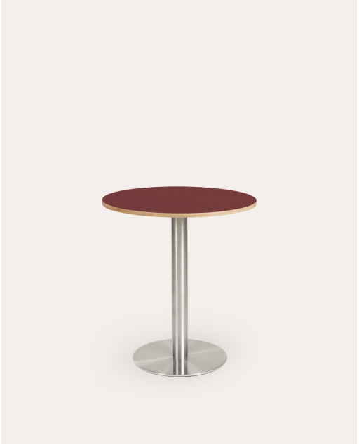 Tavolo da pranzo rotondo Ø70 cm in legno e metallo Miwel