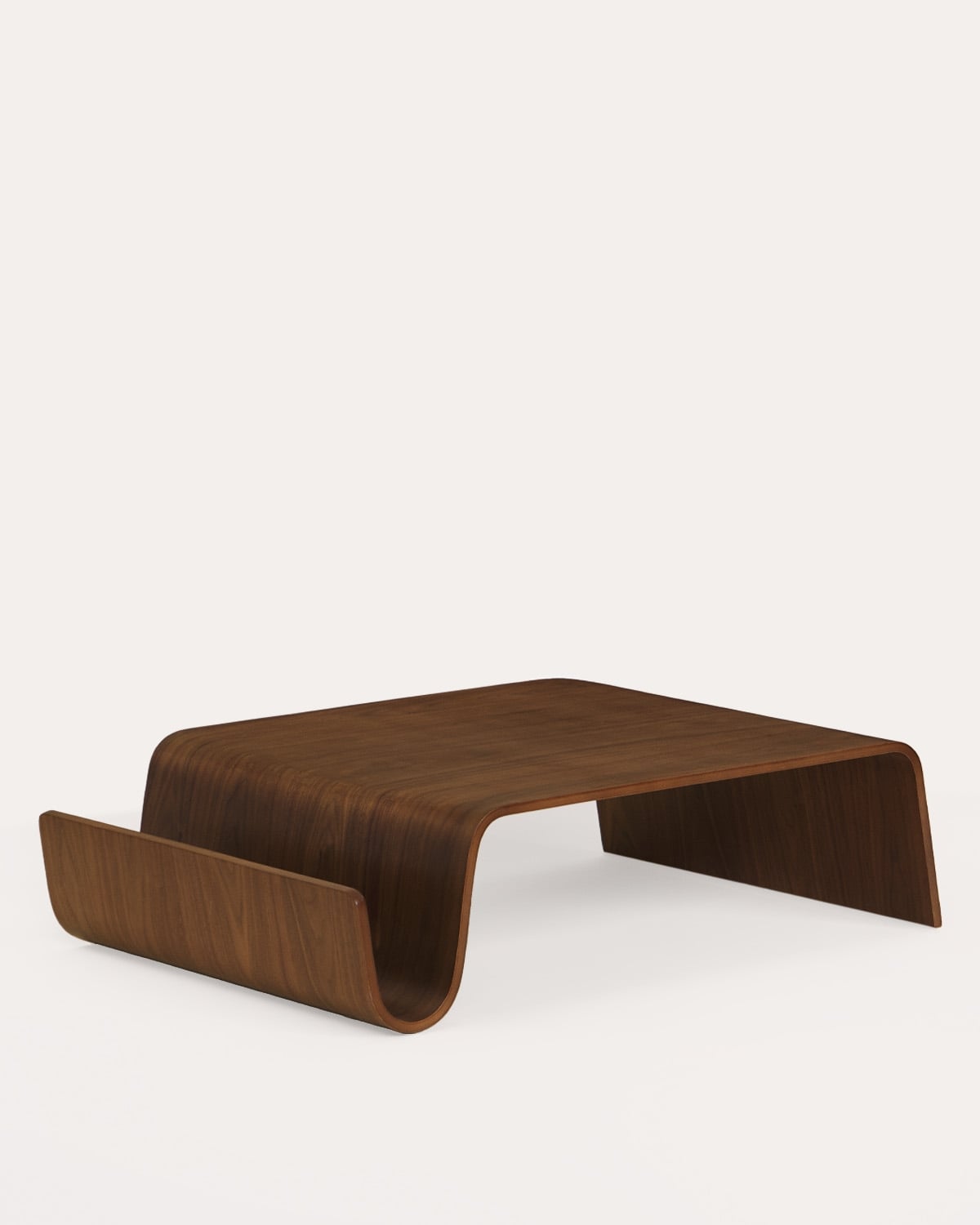Tavolino da caffè rettangolare in legno 100x72 cm Shanger, immagine della galleria 1