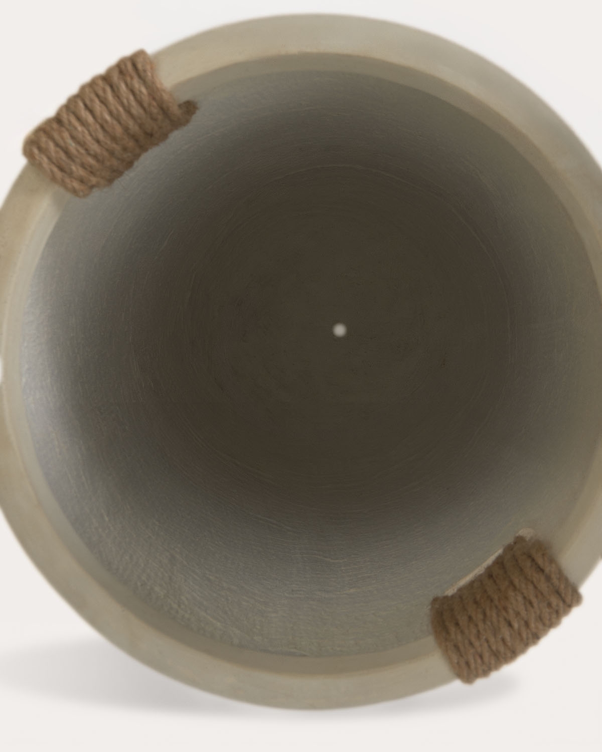 Vaso per piante rotondo alto in cemento Fitonia, immagine della galleria 6