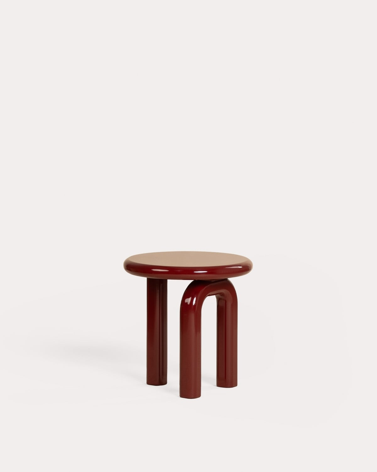 Set di tavolini laterali Ø50 cm e set di tavolini da caffè Ø80 cm in legno Gilber, immagine della galleria 2