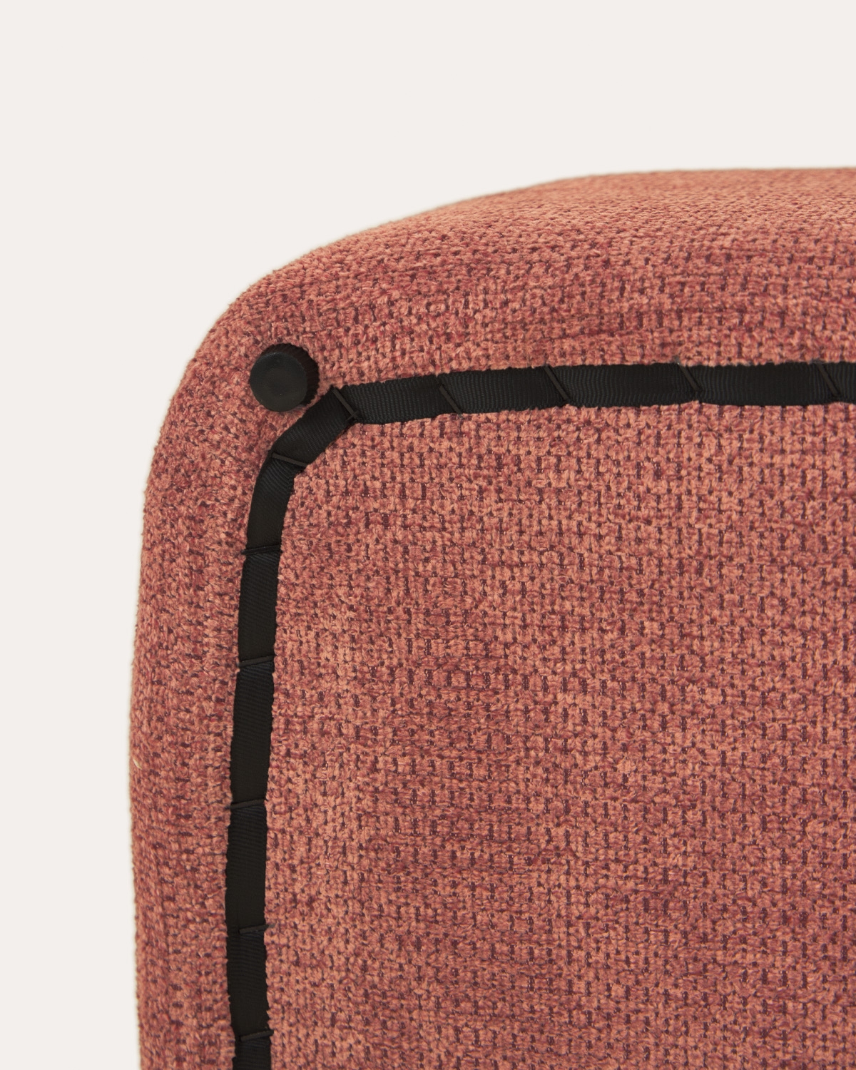 Pouf rettangolare con cuscino sfoderabile in tessuto Elin, immagine della galleria 8