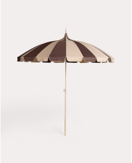 Ombrellone da giardino e terrazza Ø210 cm Xabi - Marrone Cioccolato