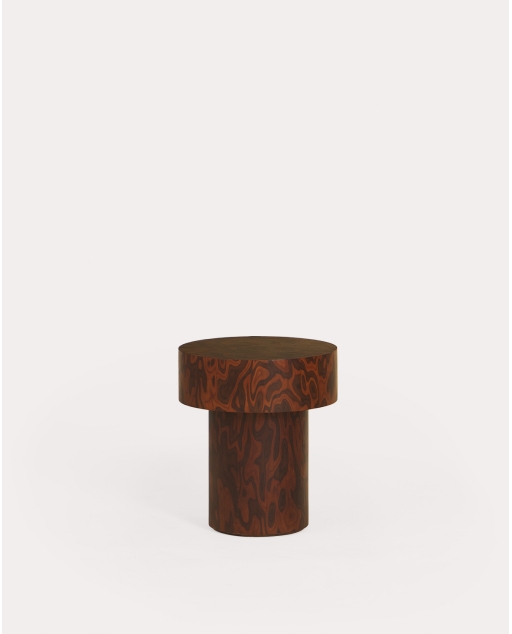 Tavolino rotondo Ø40 cm in legno Nohr