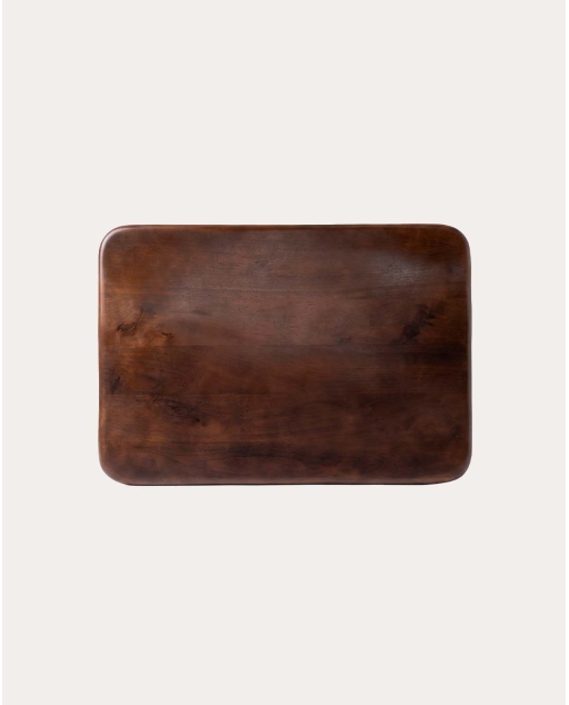 Testiera da letto da 100 cm in legno di mango Orlean - Legno di Mango Scuro