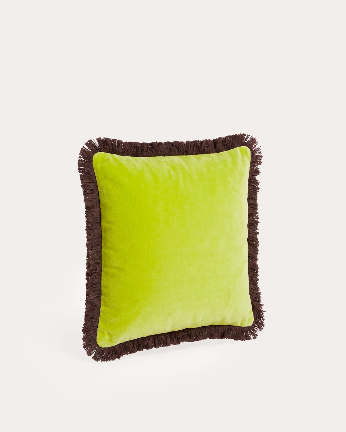 Cuscino quadrato in tessuto 50x50 cm Olgha, immagine della galleria 1