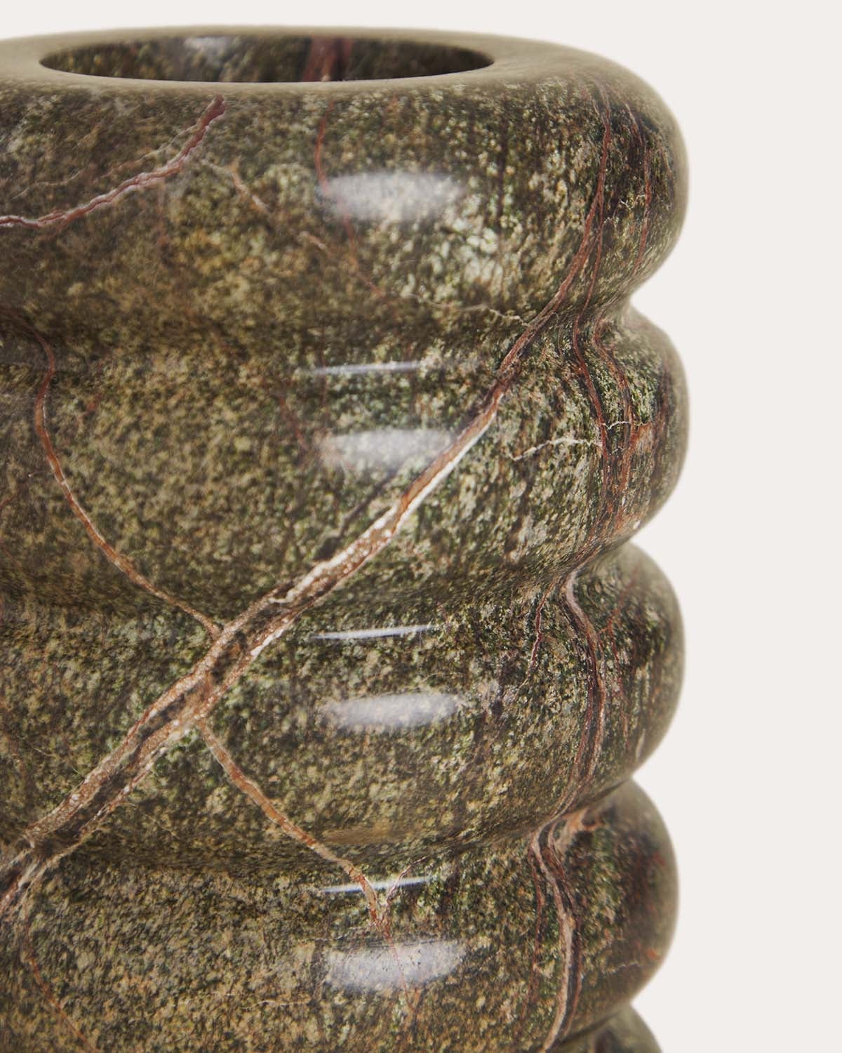 Vaso in marmo Ø12 cm Wollowi, immagine della galleria 2