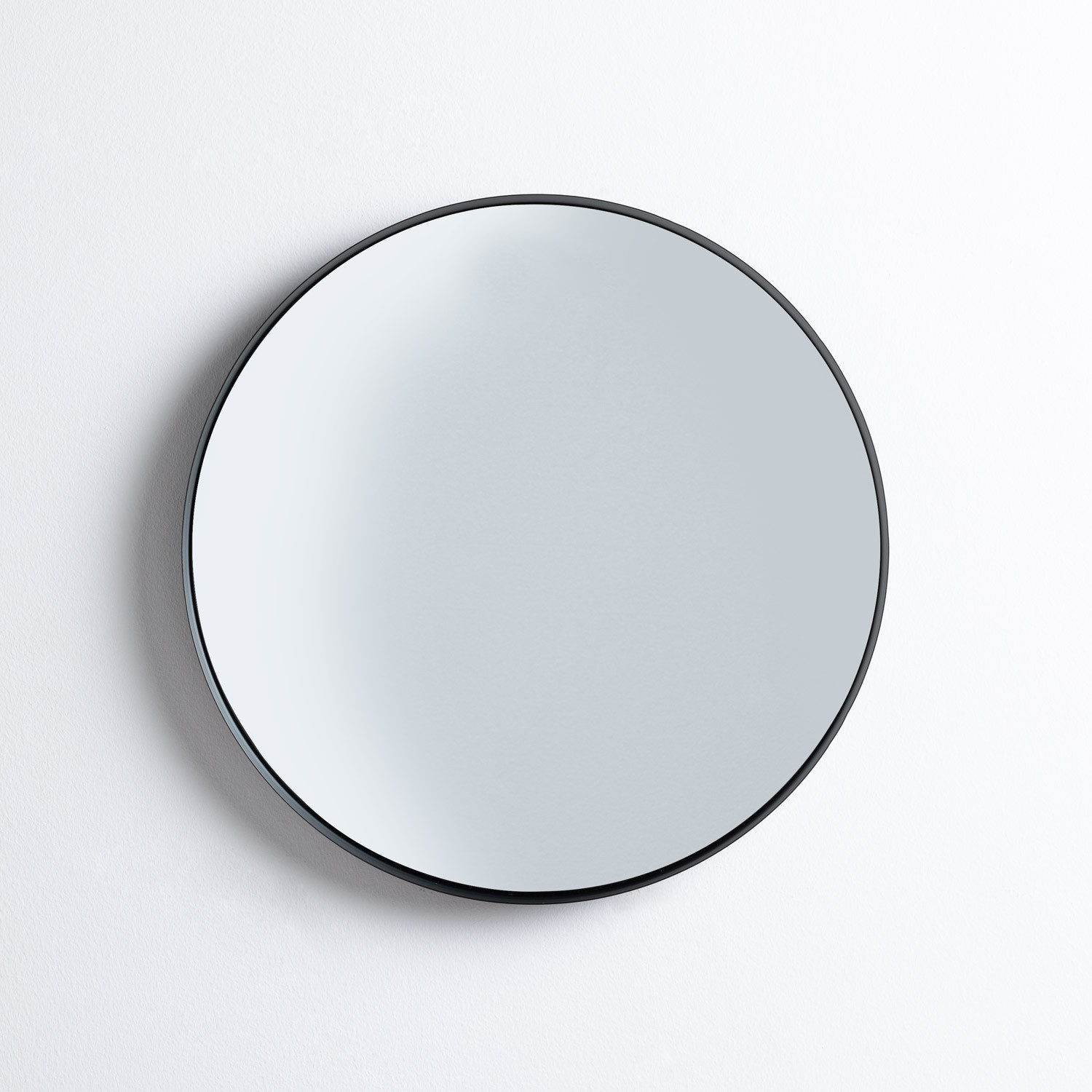 Specchio da Parete Rotondo in Legno (Ø50 cm) Aneu, immagine della galleria 1