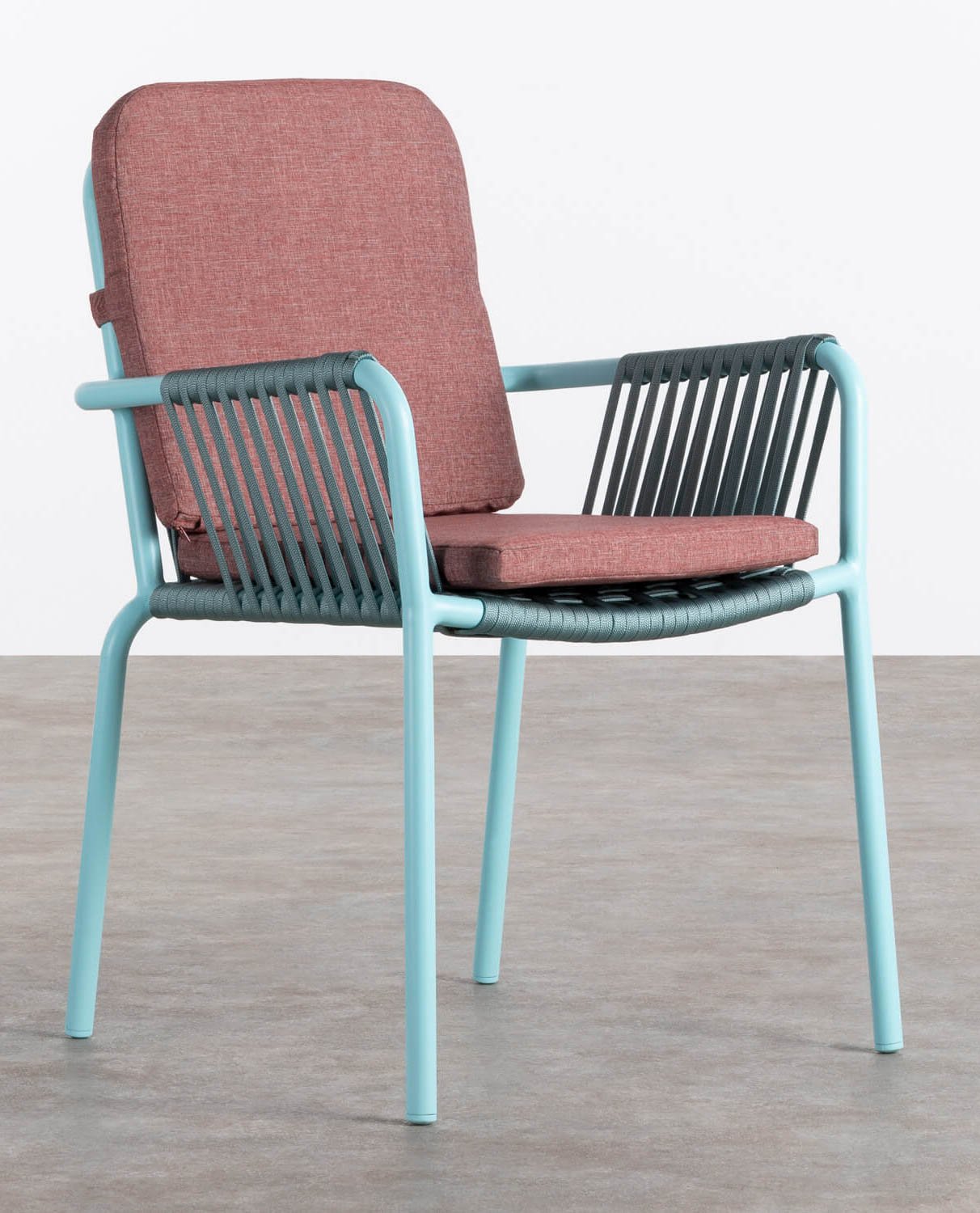 Cadeira de Exterior em Aluminio e Corda Drian, imagem de galeria 1