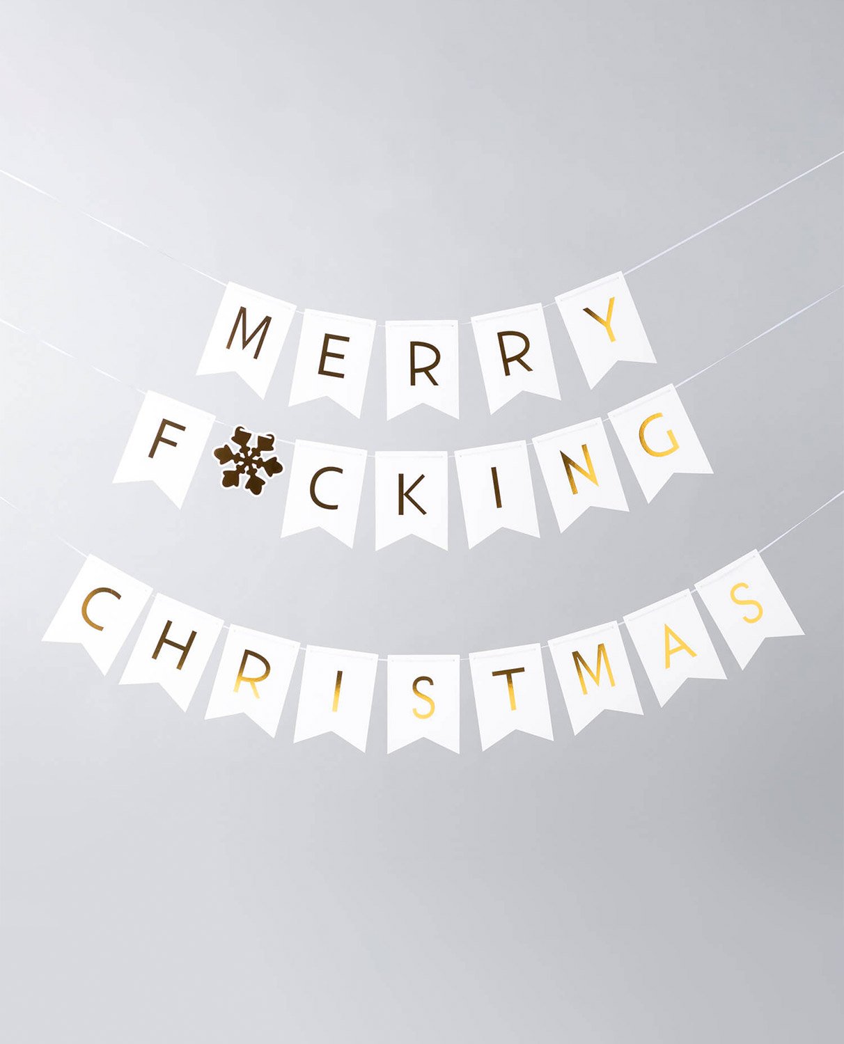 Cartaz Decorativo com Letras Natal em Cartão Merry, imagem de galeria 1