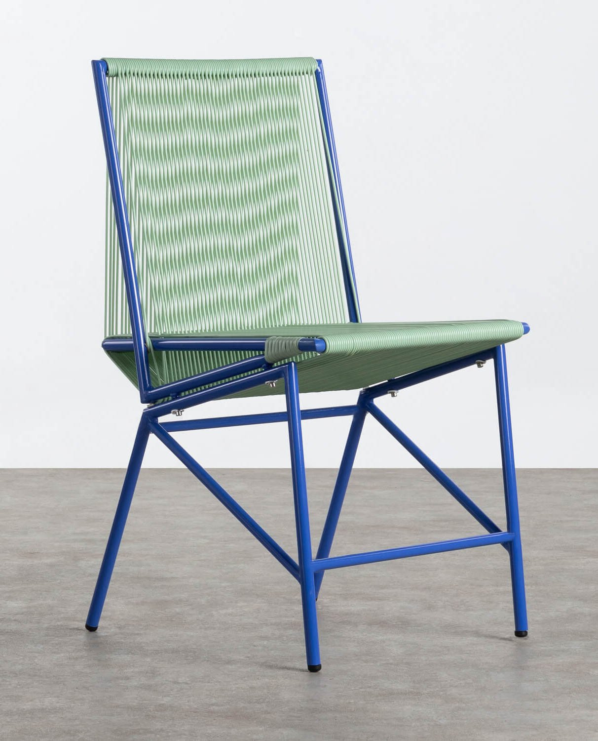 Cadeira de Jantar em PVC e aço Amur Colors , imagem de galeria 1
