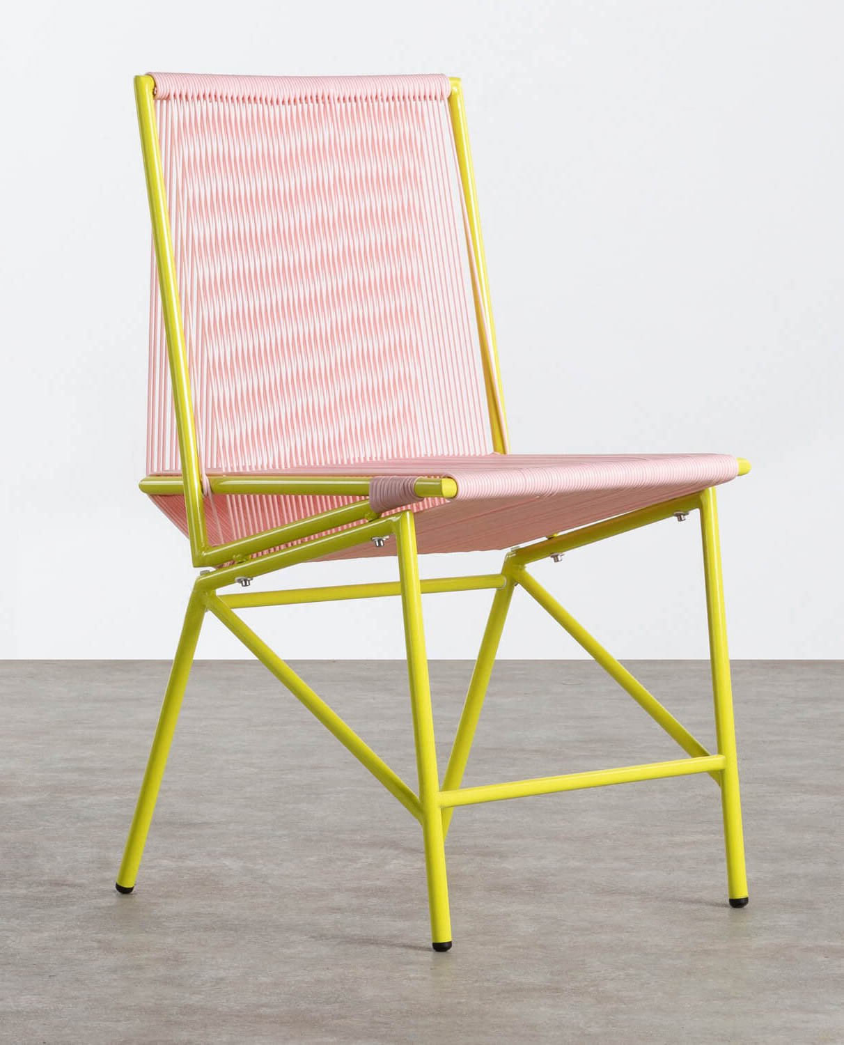 Cadeira de Jantar em PVC e aço Amur Colors , imagem de galeria 1