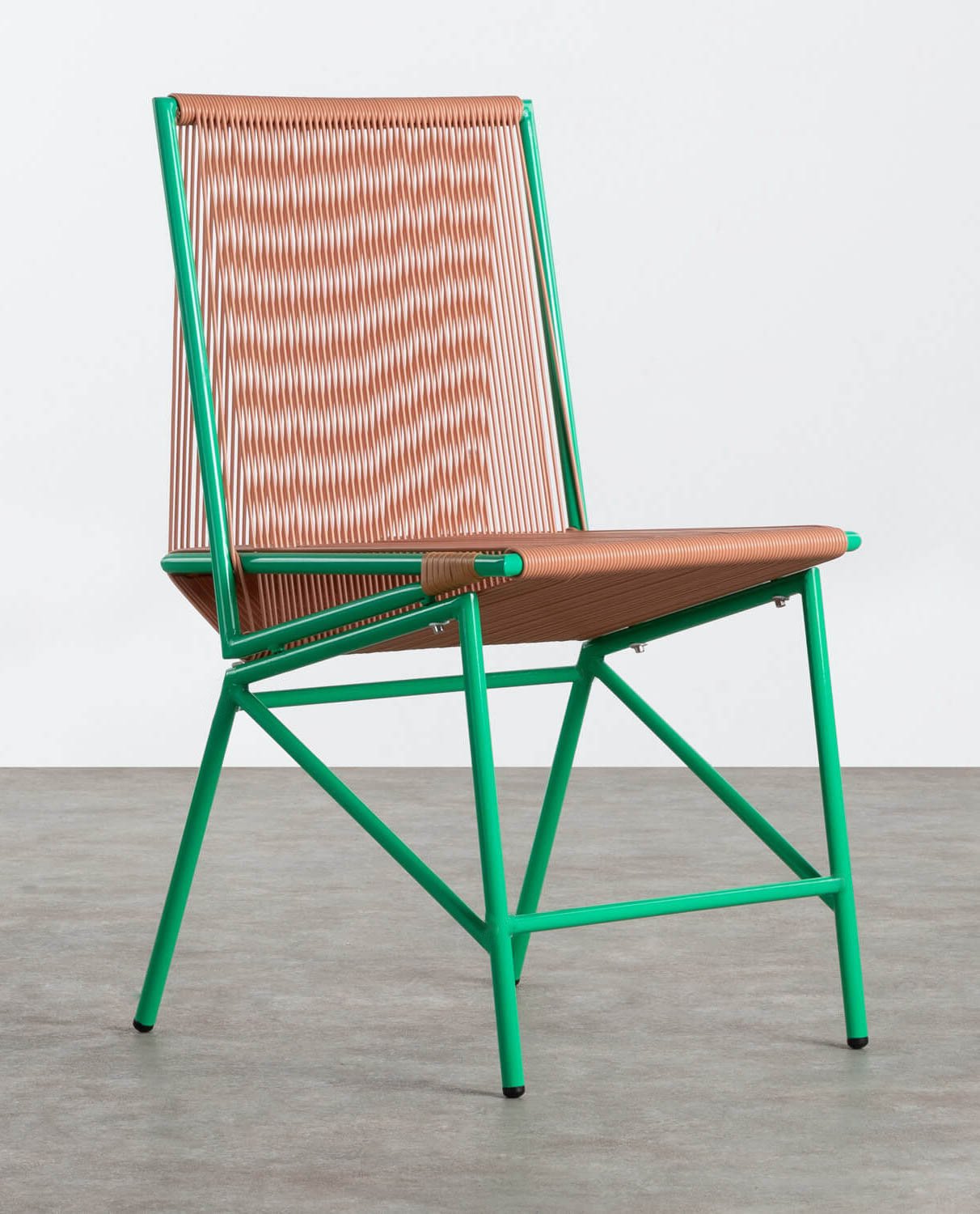 Cadeira de Exterior em PVC e aço Amur Colors , imagem de galeria 1
